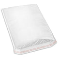 White Bubble-Lined Poly Mailers Case of 50 K2696