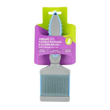 Massage & Slicker Brush for Cats O9717
