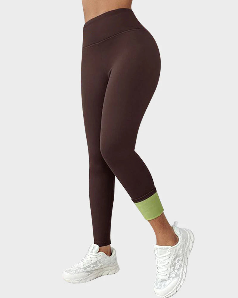 Fleece-Lined Tummy Control Shaping Leggings I256