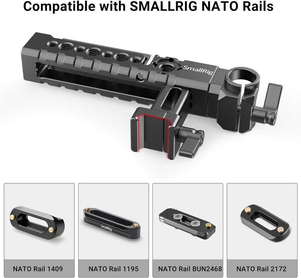 NATO Top Handle with 15mm Rod Clamp C64521