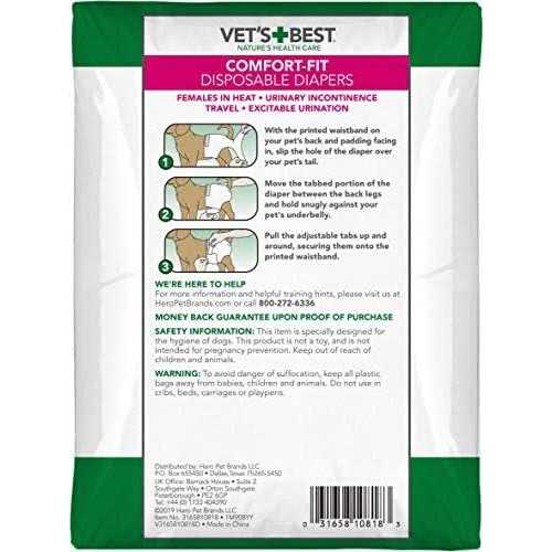 Disposable Female Dog Diapers G532