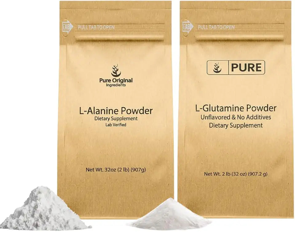 L-Alanine & L-Glutamine Powder 2 lb Each N296595