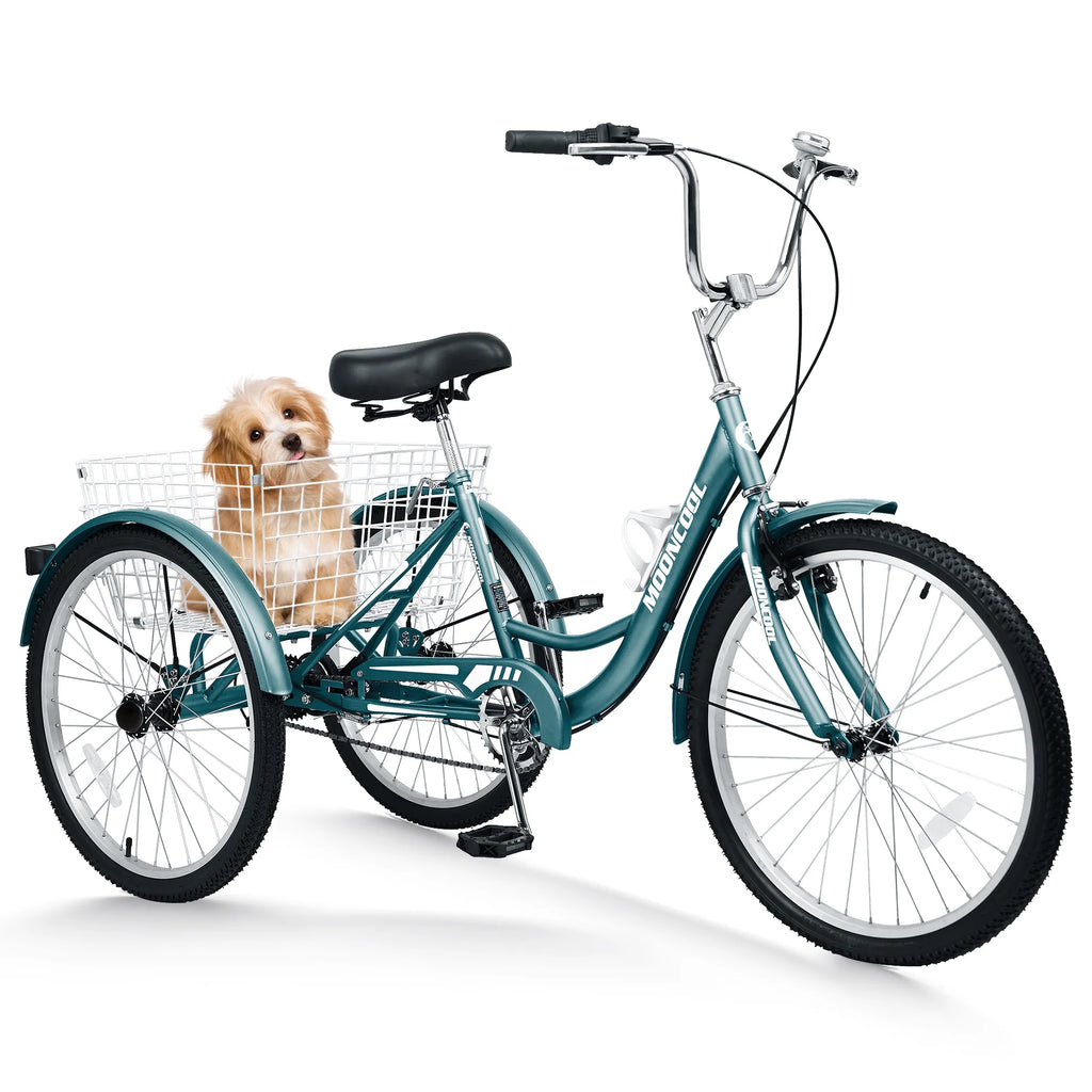 24 Single Speed Tricycle with Large Basket N127