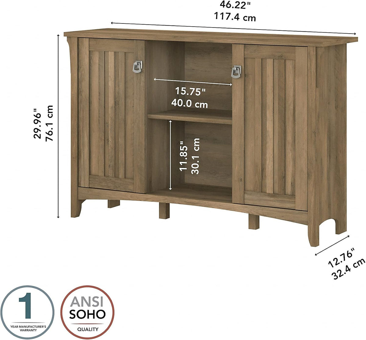 Accent Storage Cabinet with Doors D5627