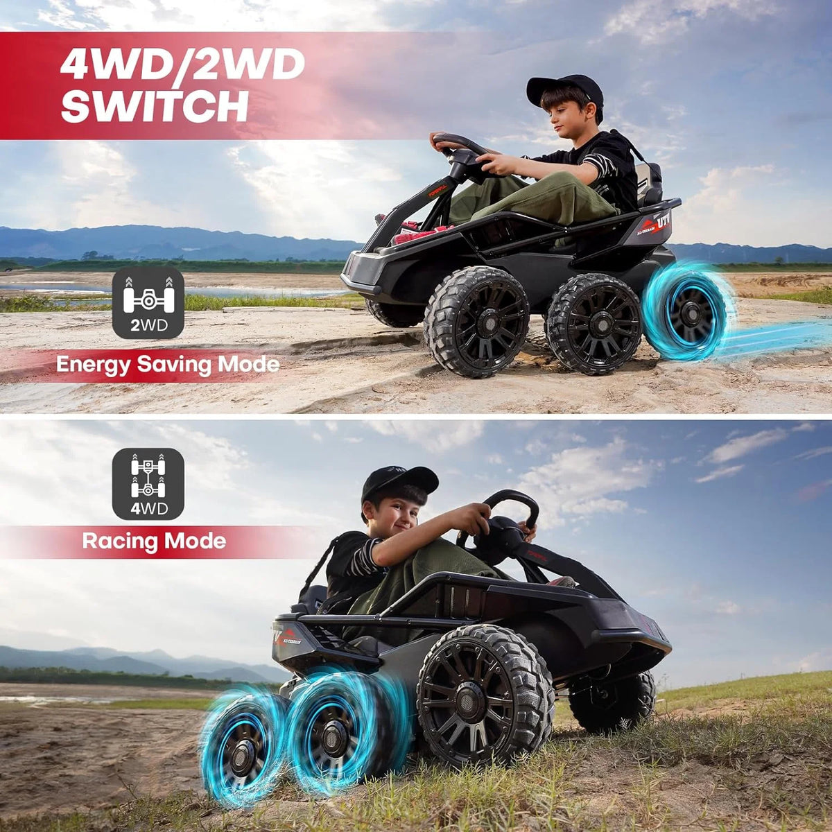 24V Kids Ride on Electric Car with Parent Remote N662