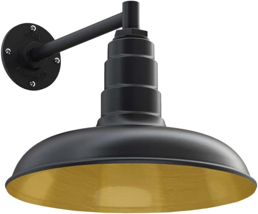 Gooseneck Barn Light Black G427