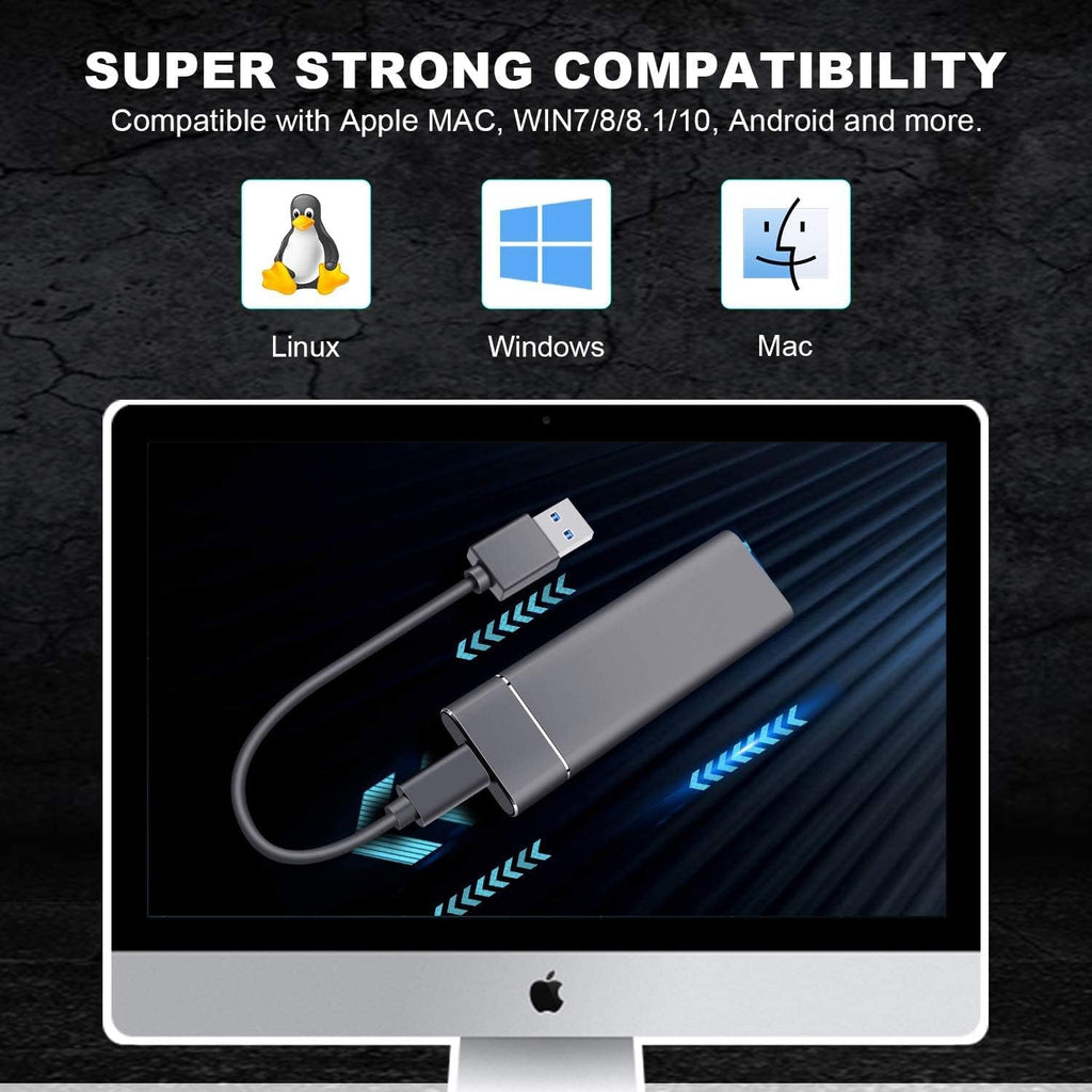 Black 2TB Portable External SSD C425