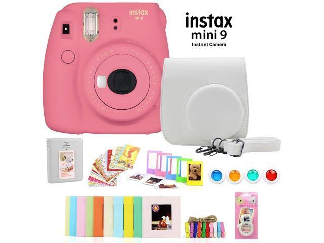 Flamingo Pink Instant Film Camera T497