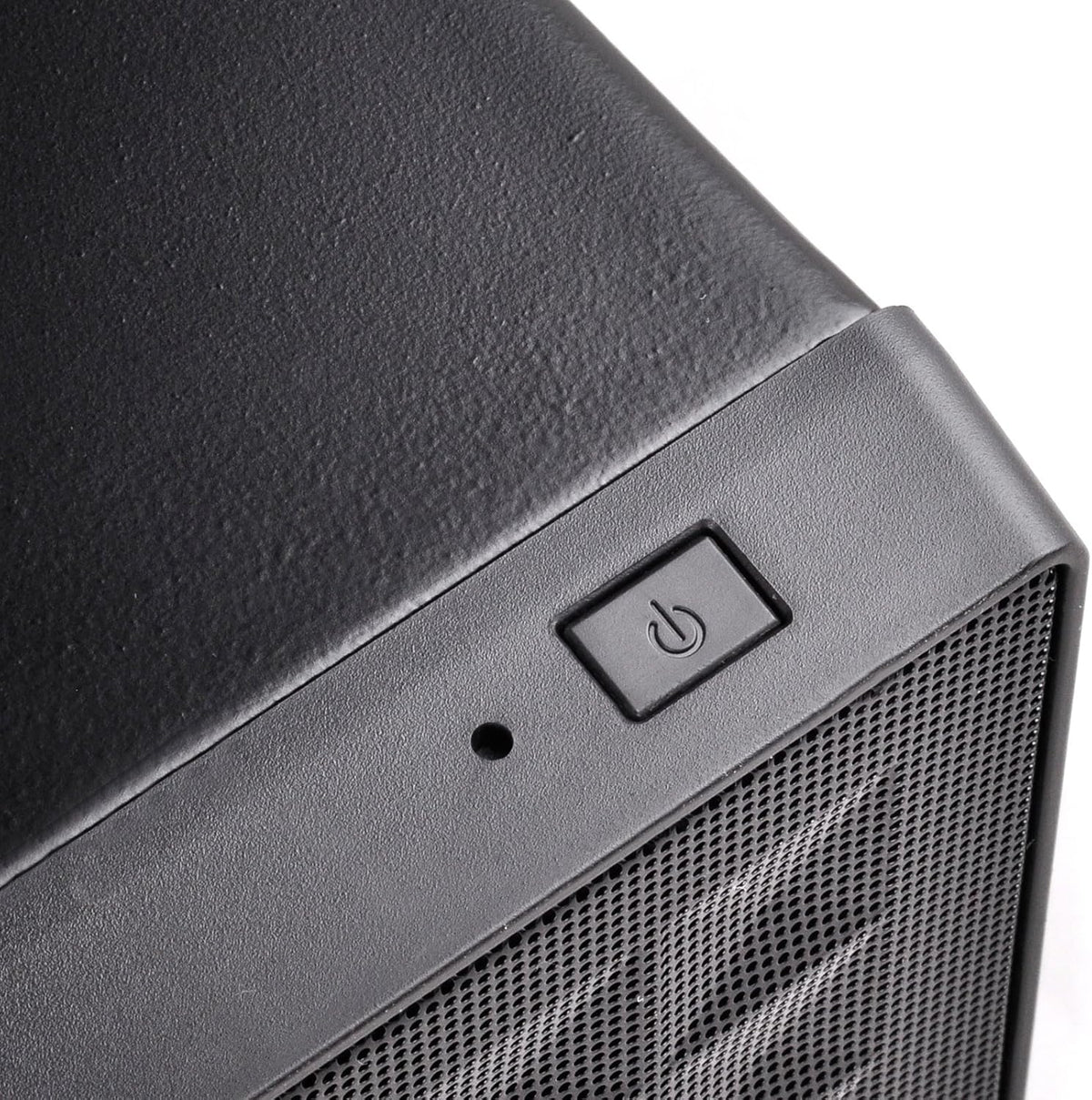Black Ultra Compact Mini-ITX Computer Case with Mesh Front Panel X557