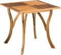 Acacia Wood Square Table F81217