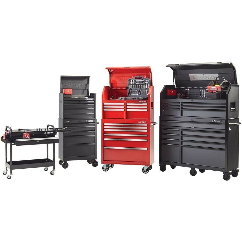 Black 1-Drawer Tool Utility Cart W210285