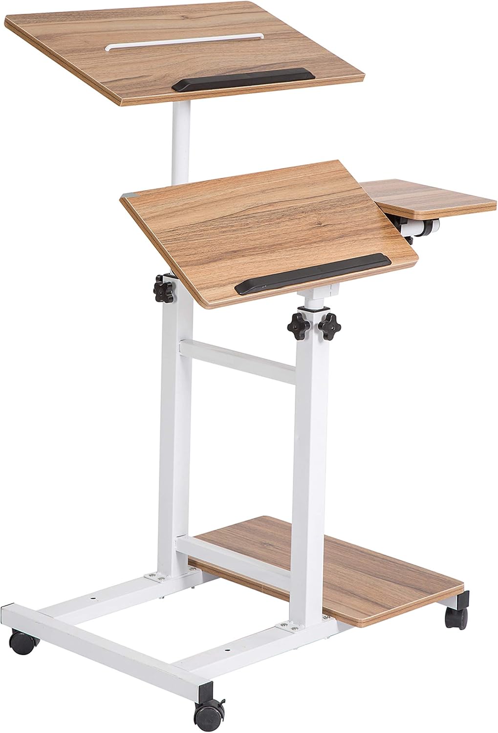 Height Adjustable Mobile Standing Desk J985