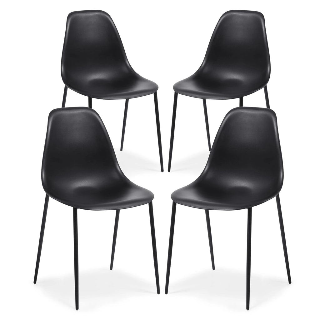 Black Chair Set of 4 E47678