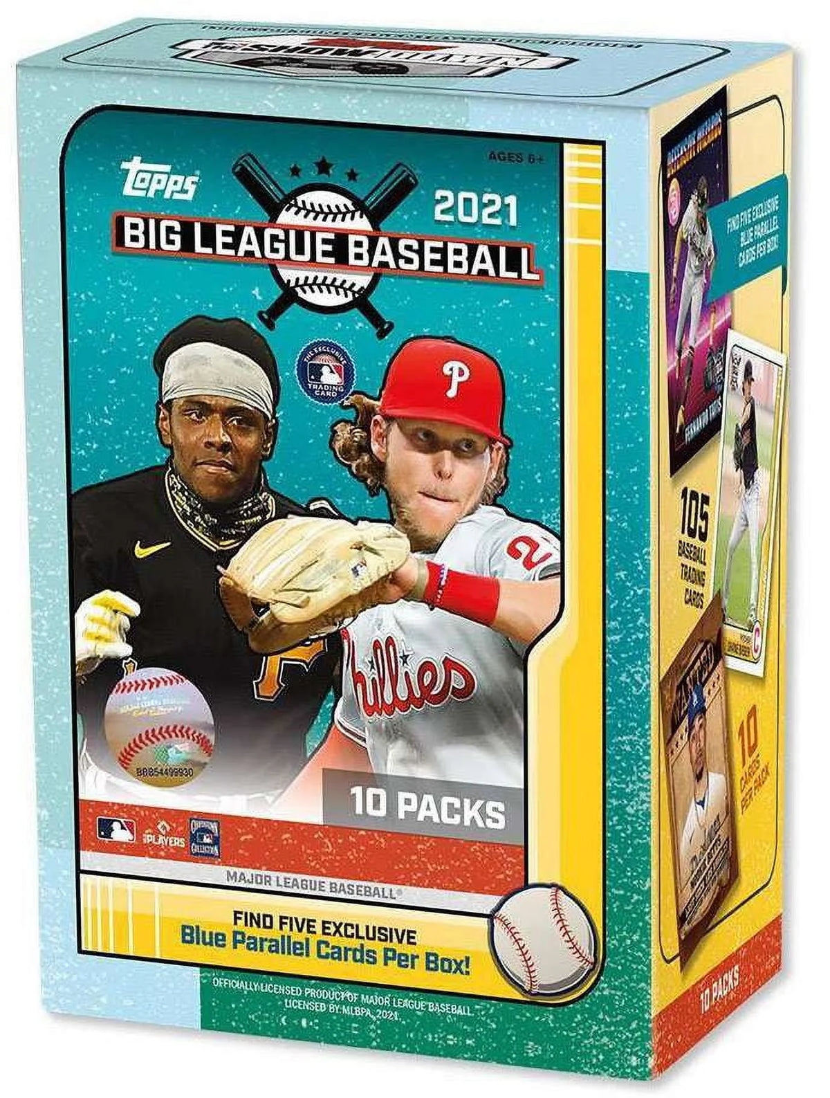 2021 Baseball Trading Card Blaster Box 10 Packs G494270