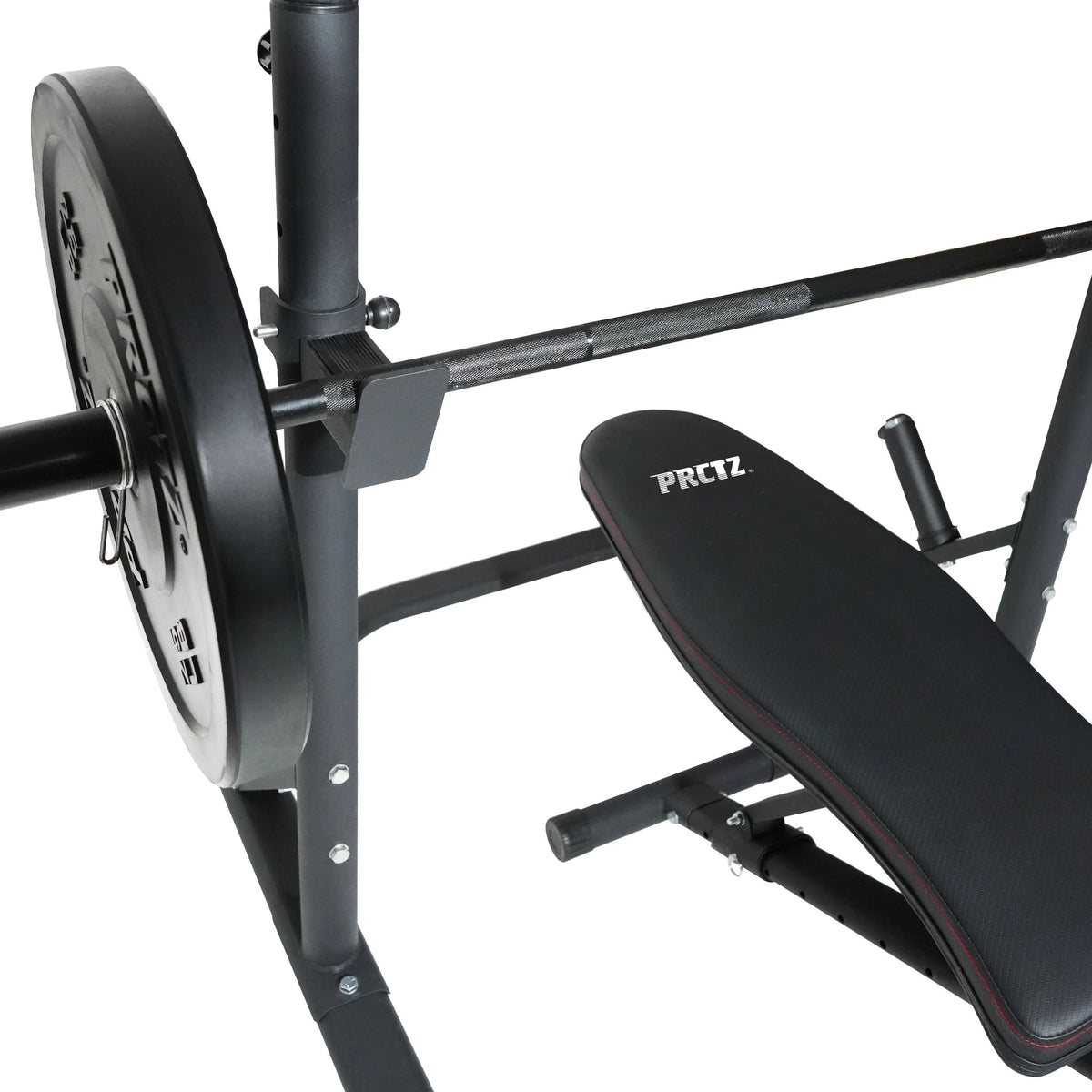 Two-Piece Olympic Weight Bench with Squat Rack R341