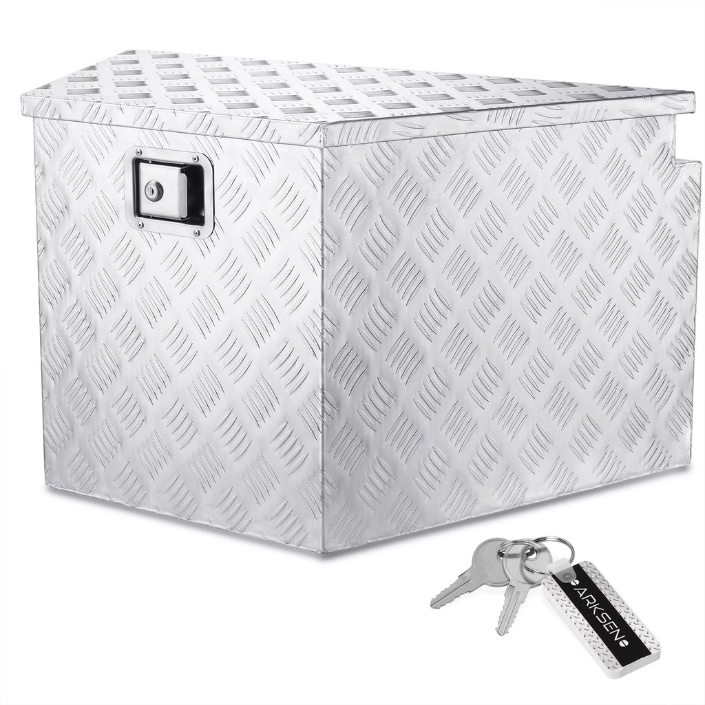 Aluminum Tongue Storage Tool Box W933