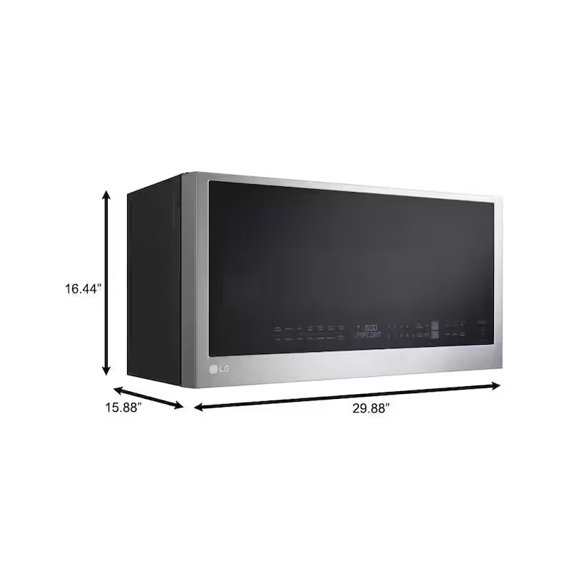 30 in. 2 cu. ft. Over the Range Microwave 1,050-Watt Stainless Steel T441115