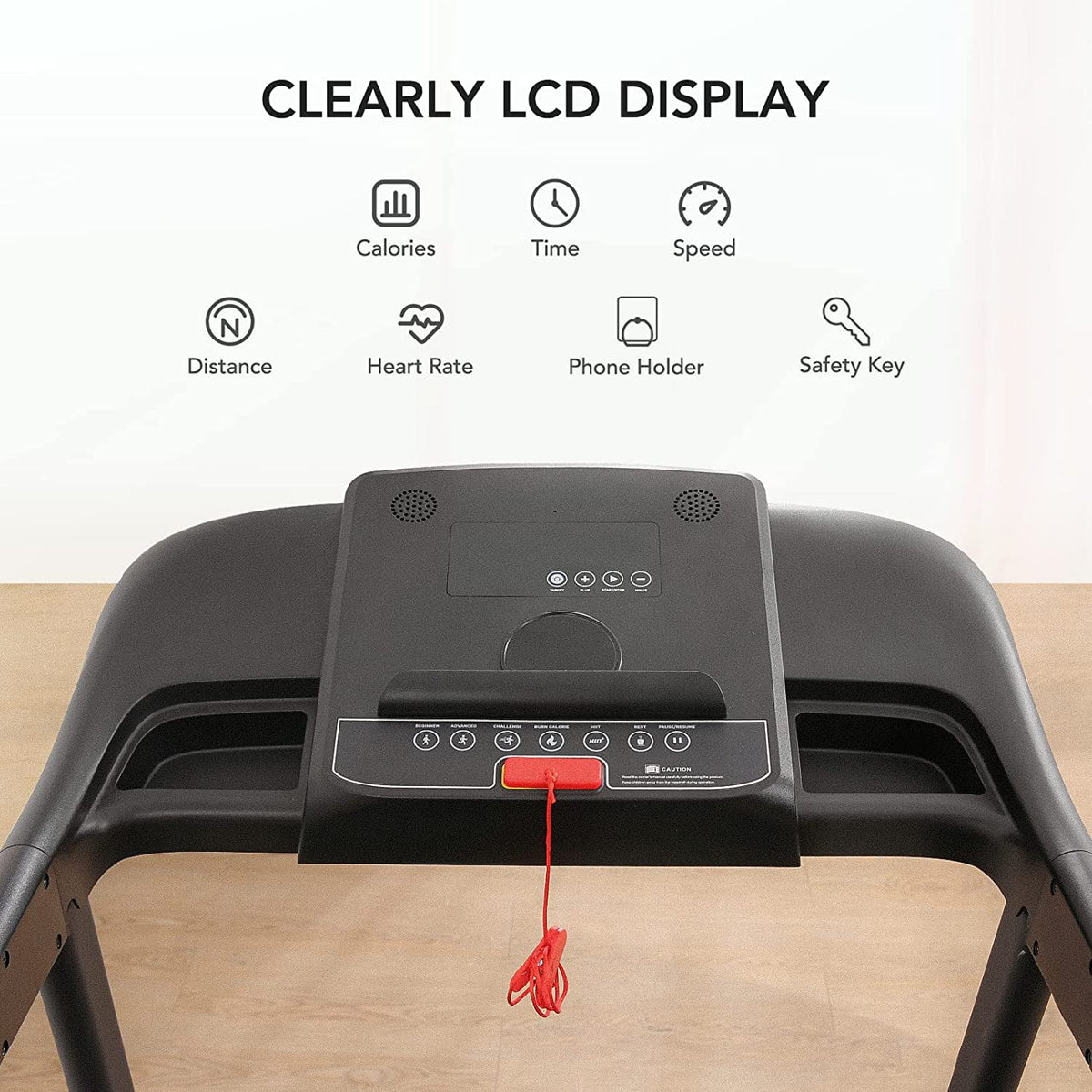 Electric Voice Control Treadmill 7.5 MPH K226