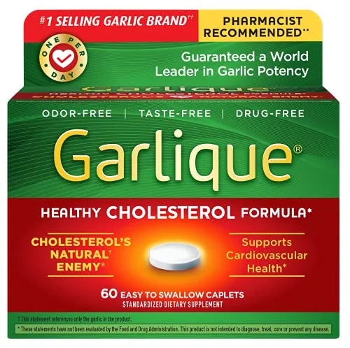 5000 mcg Allicin 60 Enteric Coated Caplets Pack of 2 U110285