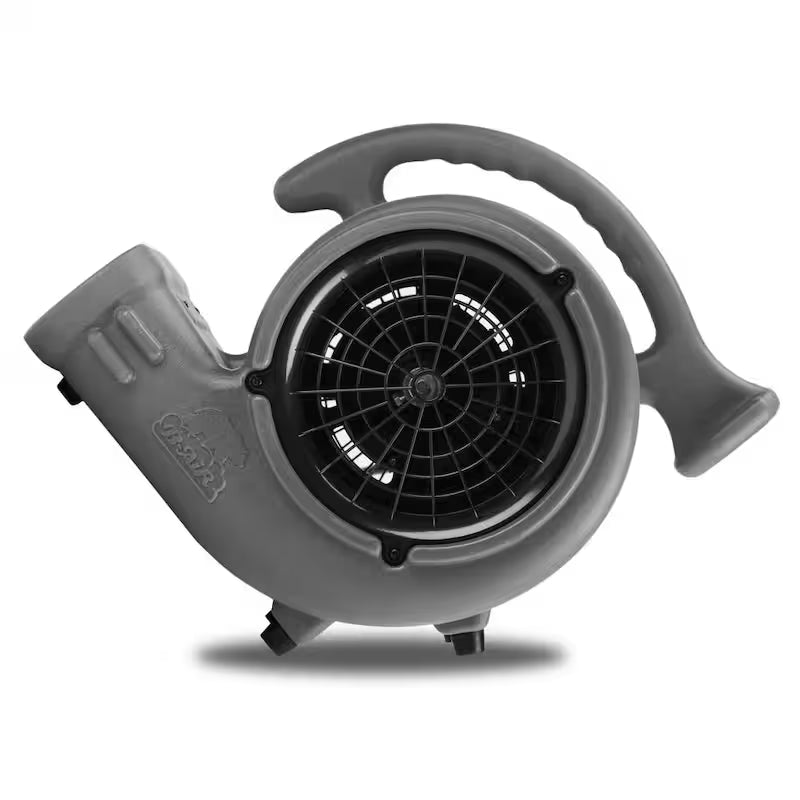 1/2 HP Stackable Air Mover Floor Blower Fan in Grey C583403