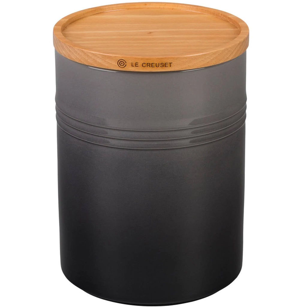 2.5 qt Canister with Wood Lid D33810