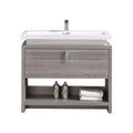 40 in. Modern Ash Gray Bathroom Vanity K194736