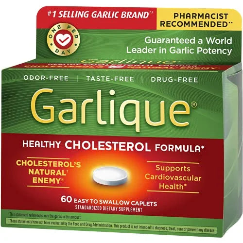 5000 mcg Allicin 60 Enteric Coated Caplets Pack of 2 U110285