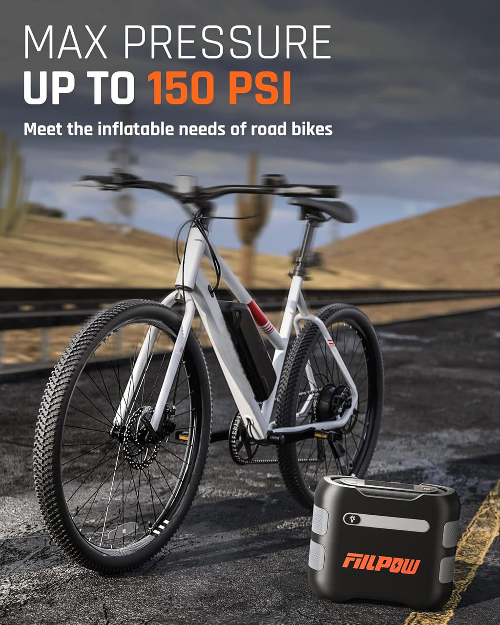 Portable Air Compressor Tire Inflator 150 PSI with Digital Display T92402