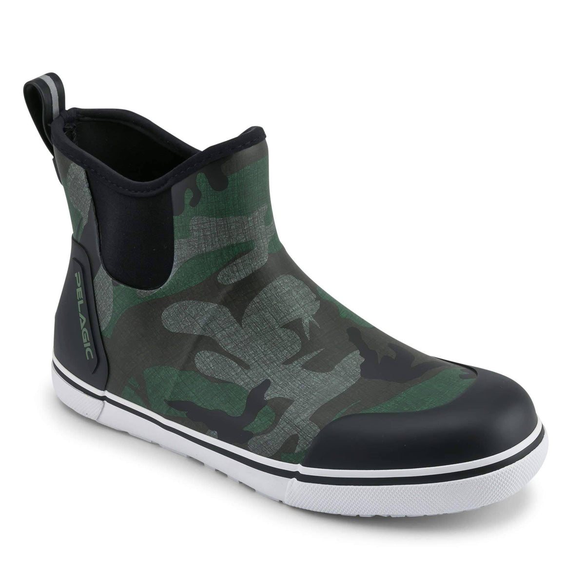 Deckboot Fish Camo Green T71622