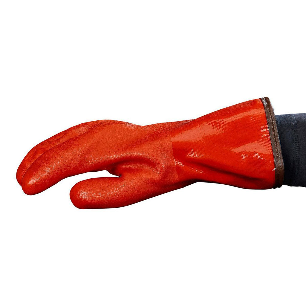 PVC-Coated Safety Orange Gloves X81042