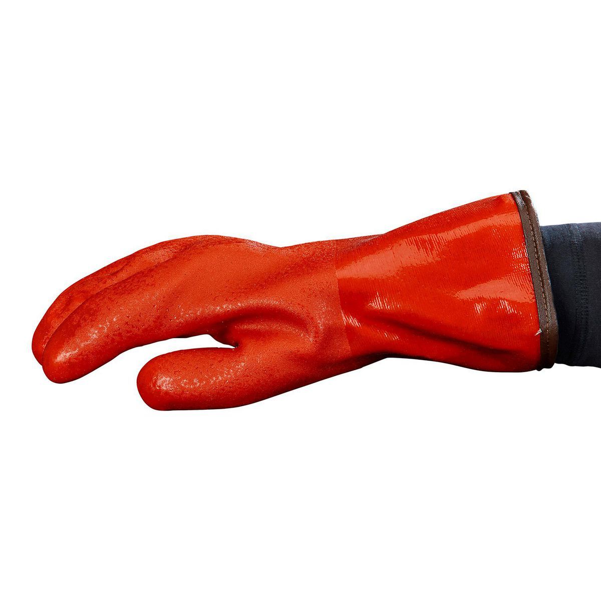 PVC-Coated Safety Orange Gloves X81042