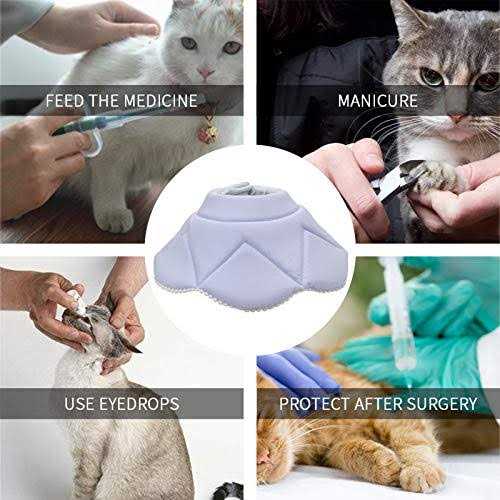 Soft Adjustable Cat Recovery Collar P374865