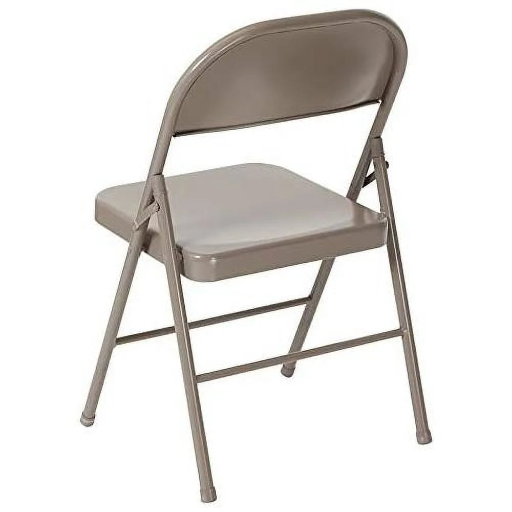 10 Pack Gray Metal Folding Chair D45796
