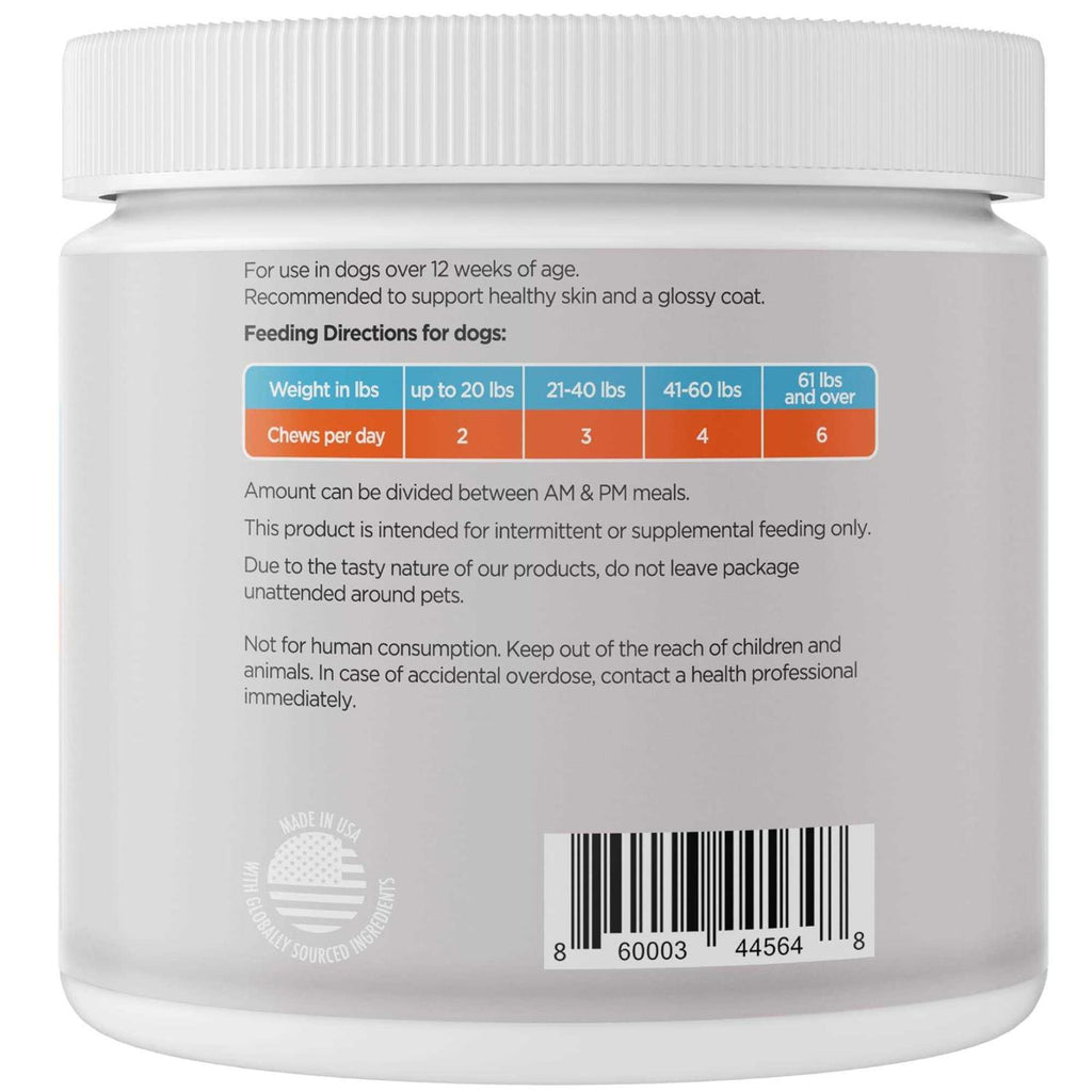 Omega 3 Dog Skin and Coat Supplement with Fish Oil V83804