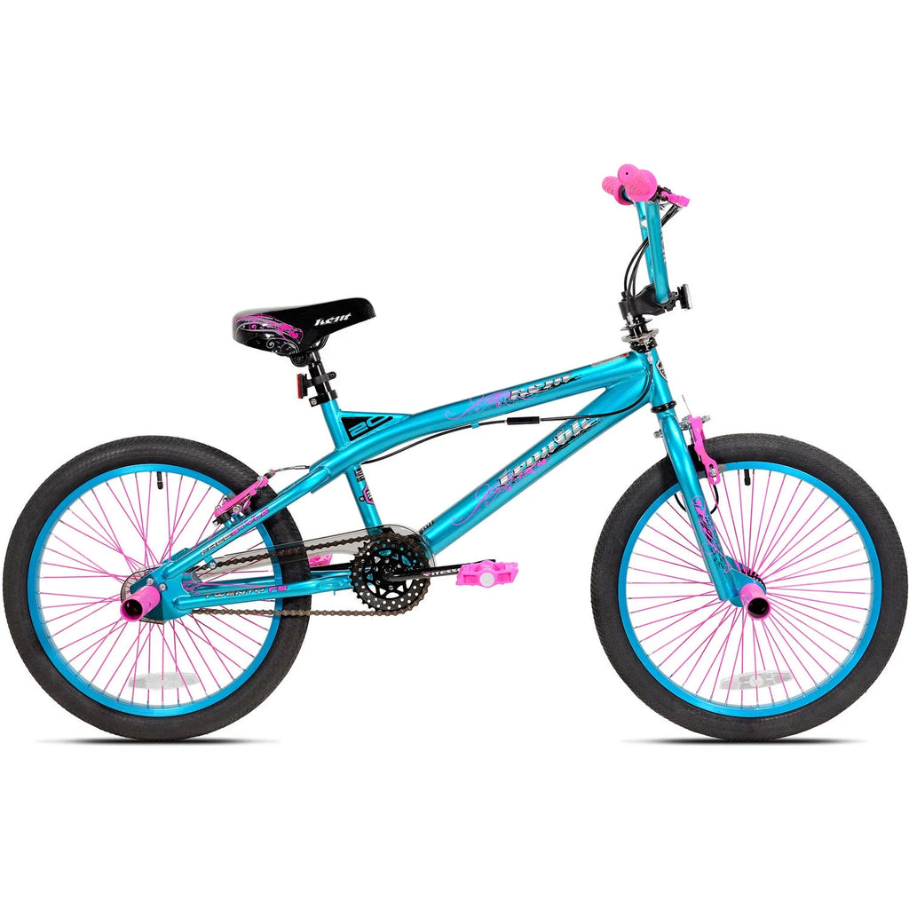 20 Girls BMX Bike Aqua and Pink S3869