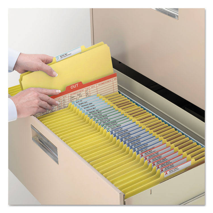 Pressboard Classification Folders with 2 Pocket Dividers M995