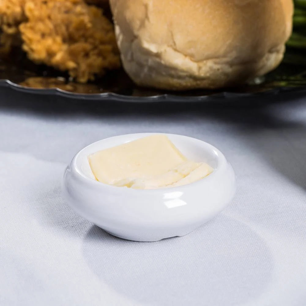 1 oz. Melamine Butter Dish T6706