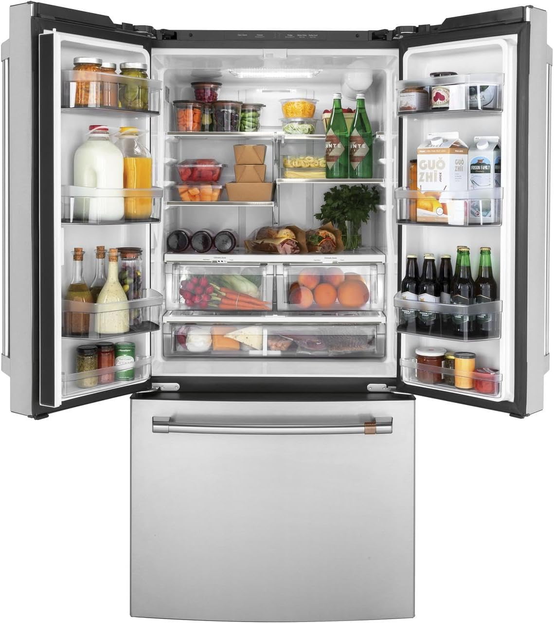 18.6 cu. ft. French Door Refrigerator in Stainless Steel D6493