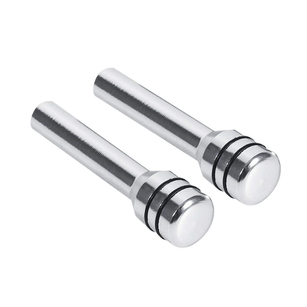 2PCS Aluminum Interior Door Lock Knob Y70766