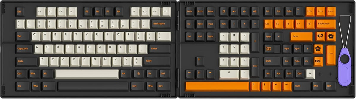 158 Keys PBT Double Shot Keycap for Mechanical Keyboards J995