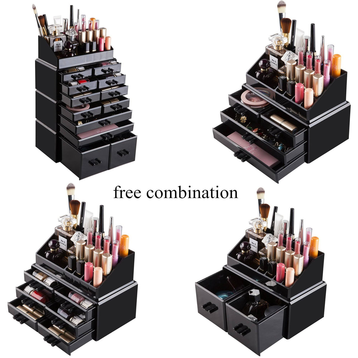 Makeup Cosmetic Organizer Storage Drawers L54329