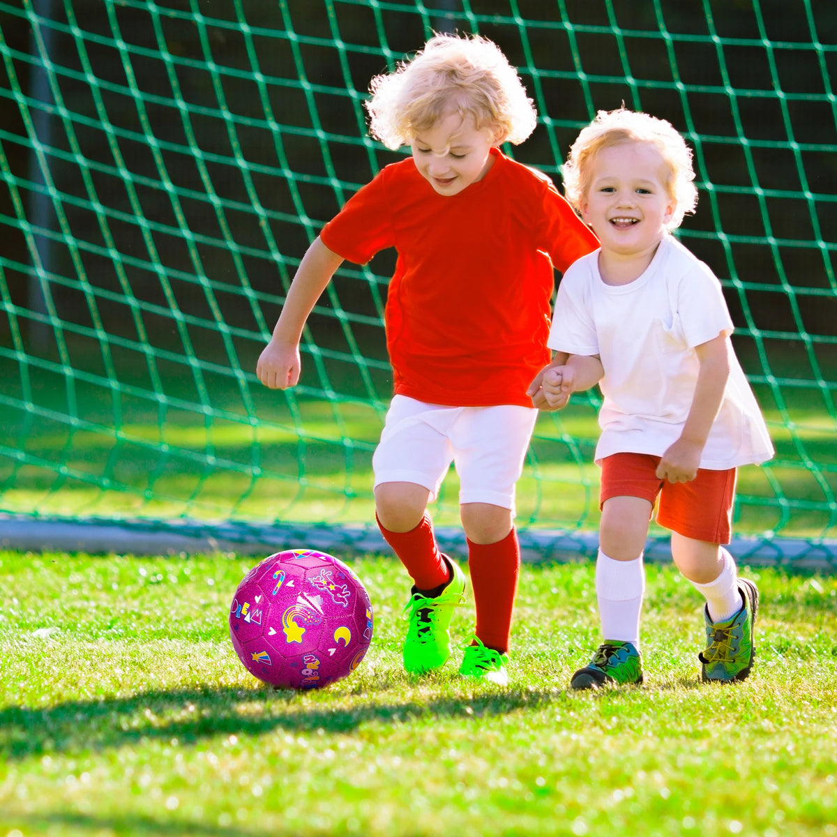 Size 3 Soccer Balls with Pump X988