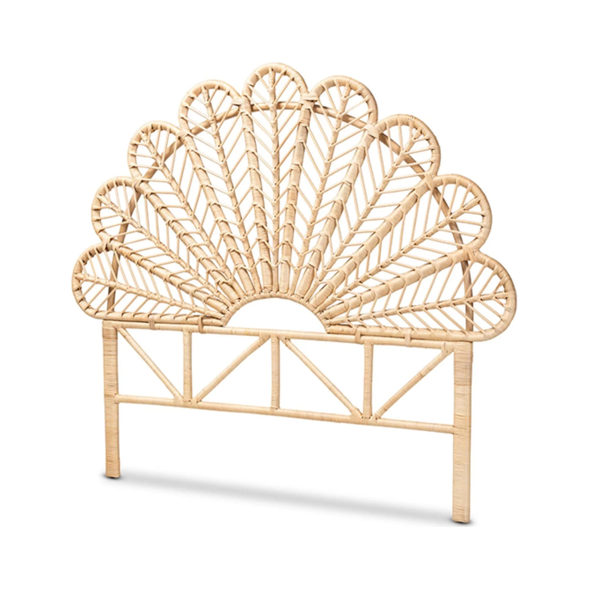 Queen Size Rattan Headboard J457