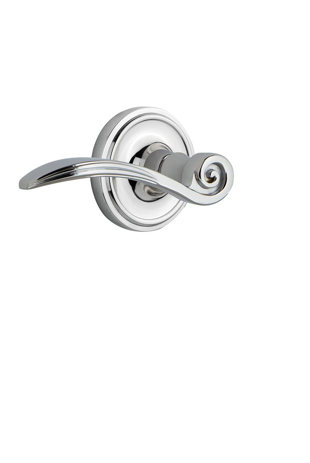 Bright Chrome Privacy Door Lever K19764