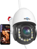 Pan/Tilt/Zoom Security Camera with Floodlights Night Vision V4969