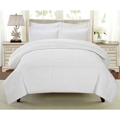 All Season Down Alternative Comforter Queen Light Blue T966