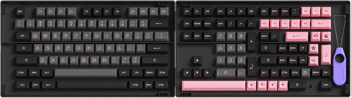 158 Keys PBT Double Shot Keycap for Mechanical Keyboards J995