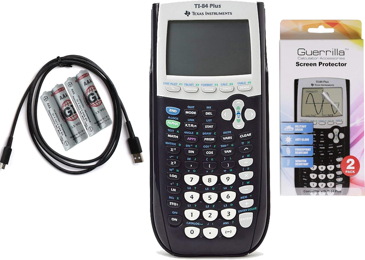 Reconditioned Graphing Calculator with Screen Protector Set O424521