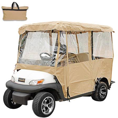 4-Person 300D Waterproof Golf Cart Enclosure Q267