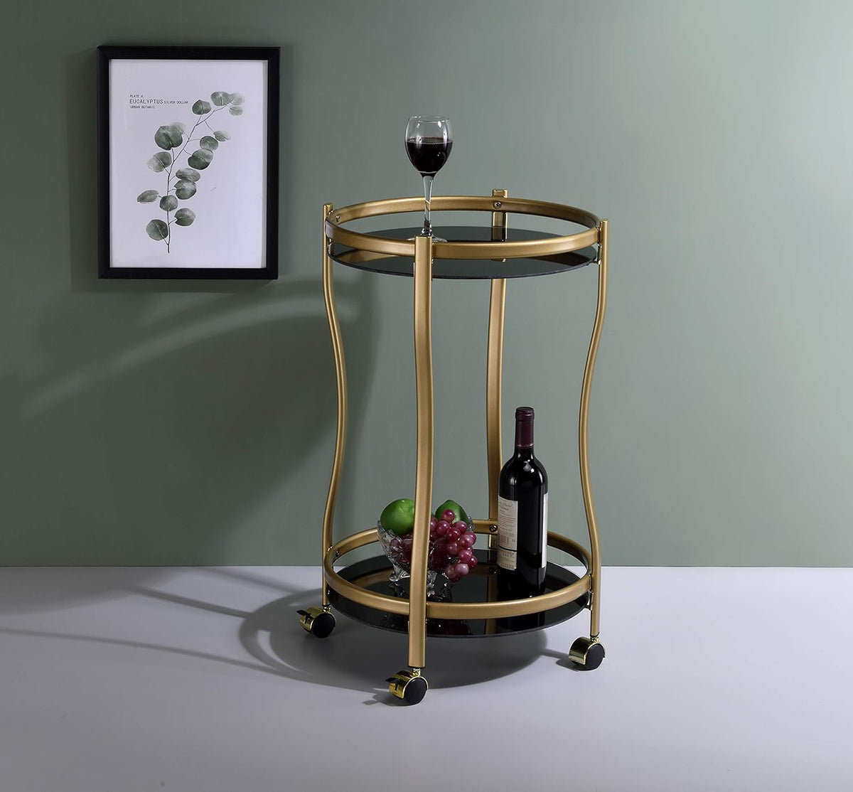 Serving Bar Cart Kitchen Trolley R417089